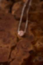 Brilliant-Cut Light Pink Diamond White Gold Pendant